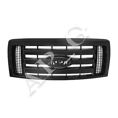 #ad Glossy Black Upper Front Grille For 2009 2012 2013 2014 Ford F 150 F150 XLT $126.09