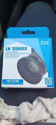 #ad JJC 52mm Metal Lens Hood For NIKON AF S 18 55mm PANASONIC G VARIO 14 42mm Lens $14.99