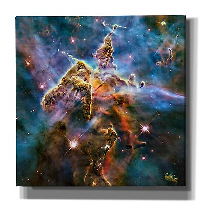 #ad #x27;Mystic Mountain#x27; Hubble Space Telescope Canvas Wall Art 18quot; x 18quot; 18quot;x18quot; $97.29