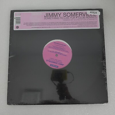 #ad NEW Jimmy Somerville Something To Live For w Shrink SINGLE Vinyl Record Album $15.82