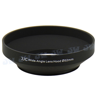 #ad JJC 52mm Metal Lens Hood For NIKON AF S 18 55mm PANASONIC G VARIO 14 42mm Lens $9.99