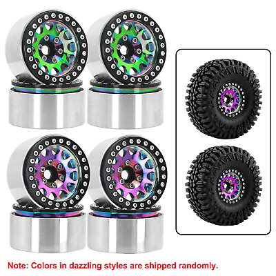 #ad 4PCS 1.9quot; Beadlock Wheel Rims for SCX10 TRX4 GEN $39.07