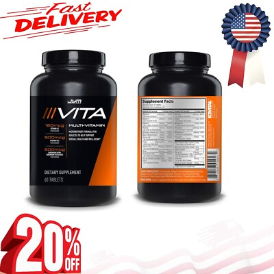 #ad Sports Multivitamin amp; Mineral Support Vitamin A C B6 B12 E K 60 Tablets $33.99