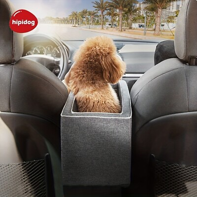 #ad Comfortable Pet Car Booster Seat With Armrest Attachment Perfect For Traveling $36.48