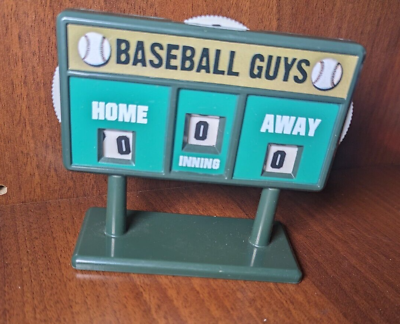 #ad Kaskey Kids Baseball Field Scoreboard Score board Toy Play Figure Pretend Number $14.95