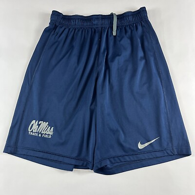#ad Nike Ole Miss Lightweight 10quot; Gym Running Training Shorts Men#x27;s Small S W30quot; AU $17.49