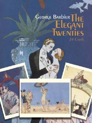 #ad The Elegant Twenties: 24 Cards Card Books Paperback ACCEPTABLE $10.87