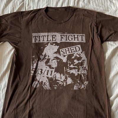 #ad title fight Tee T Shirt Size S 5XL cotton men Unisex GO257 $20.89