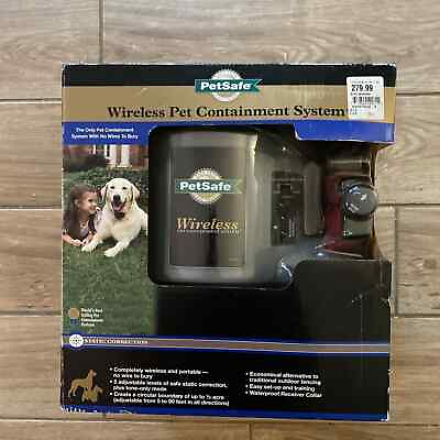 #ad PetSafe Wireless Pet Containment System PIF 300 Boundary 1 2 Acre $199.99