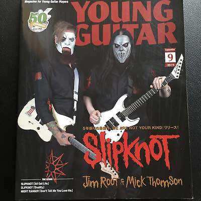 #ad Young Guitar Magazine September 2019 JAPAN Slipknot $28.48