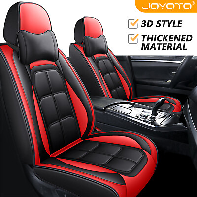 #ad 3D Car Seat Cover For Toyota 5 Seats Full Set Front Rear Thicken Seat Protector $39.99