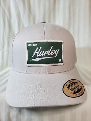 #ad Hurley Men#x27;s Casper Hat Cap Bone Snapback OSFA Yupoong Classic $22.31