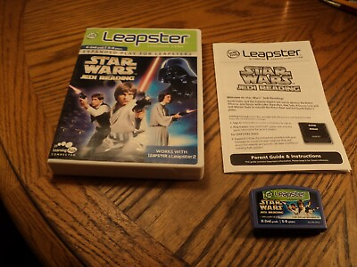 #ad Star Wars Jedi Reading Leapster 203 2008 Complete $7.99