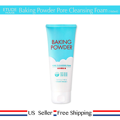 #ad Etude House Baking Powder Pore Cleansing Foam 160ml US Seller $11.98