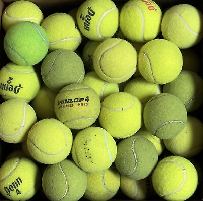 100 Used Tennis Balls Great for Dog Toys $38.95