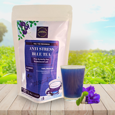 #ad 30g Dried Butterfly Blue Pea Flowers Tea 100%Pure Natural Organic Healthy Drink GBP 7.95