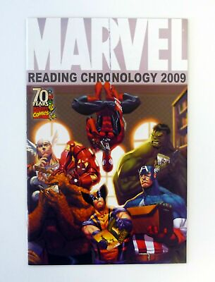 #ad Marvel Reading Chronology Marvel Comics 70 Years NM 2009 $1.19