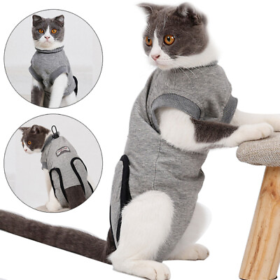 #ad Doglemi Cat Recovery Suit for Abdominal Wounds and Skin Diseases After Surgery C $19.99