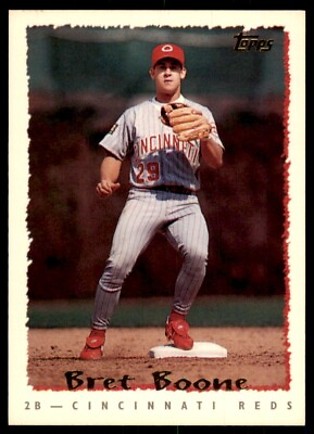 #ad 1995 Topps. Bret Boone Baseball Cards #113 $1.85