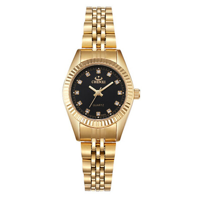 #ad CHENXI Watch Women Luxury Gold Watches for Girls Ladies Gift Quartz Wristwatch $12.23