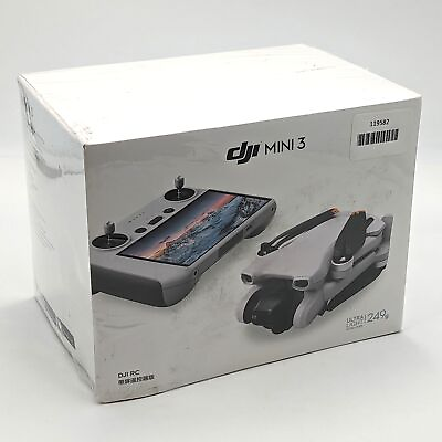 #ad DJI Mini 3 DJI RC Compact 4K Camera Drone and Controller $509.99