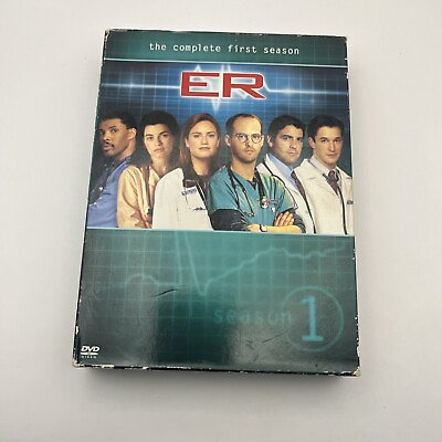 #ad ER: Season 1 DVD VERY GOOD Complete Set $10.80
