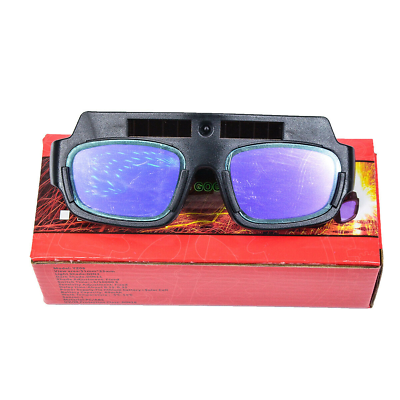 #ad Solar Powered Auto Darkening Welding Mask Helmet Eyes Goggle Welder Glasses USA $9.99