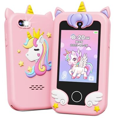 #ad Kids Smart Phone Toys Birthday Gifts Unicorn Toddler Play Phone for Pink $48.19