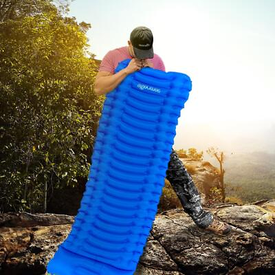 #ad Serenelife Backpacking Mattress Self Inflating Waterproof Camping Sleeping Mat $35.31