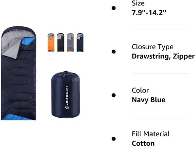 #ad #ad Sleeping Bags for Adults Backpacking Lightweight Waterproof Cold Weather Sleepi $14.90