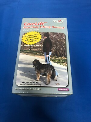 Solvit Care Lift Rear Only Lifting Harness For Medium Dog 35 70 Pounds NEW $32.99