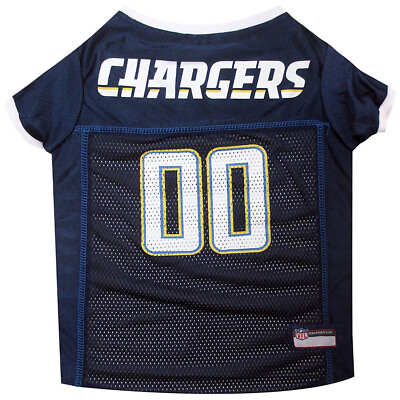 #ad NFL Chargers Team Jersey Pet Wear Size XXL $25.99