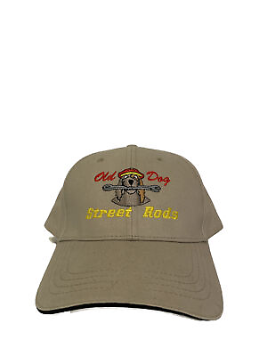 #ad NEW Vintage 90’s Old Dog Street Rods Adjustable Hat Embroidered $24.99