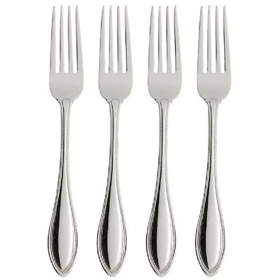 #ad Oneida American Harmony Stainless Steel Dinner Fork Set of Four $15.99