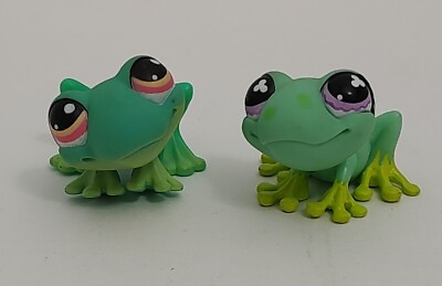 #ad Lot Pet Shop LPS Green Gecko Frog Littlest Pet Shop 479 236 $7.99