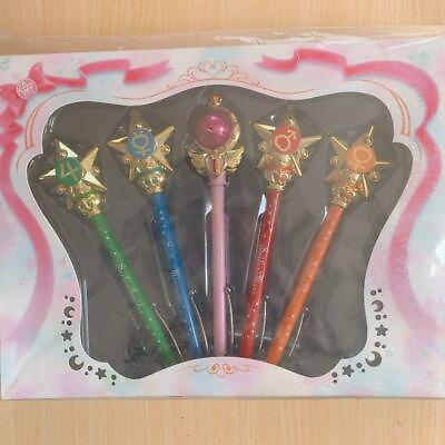 #ad NEW Premium Bandai Limited Sailor Moon Prism Stationery Ballpoint Pen Planet Set $90.84