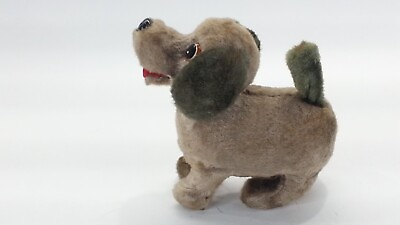 #ad #ad Vintage Toy Dog Grey Made In Korea $17.50
