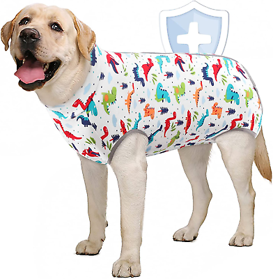 Dog Recovery Suit Surgical Recovery Suit for Dog Female after Spay Dinosaur Do $54.89