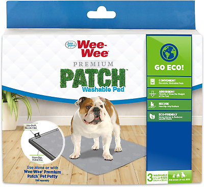 #ad Wee Wee Premium Patch Indoor and Outdoor Pet Potty for Dogs L Dog Potty Training $21.99