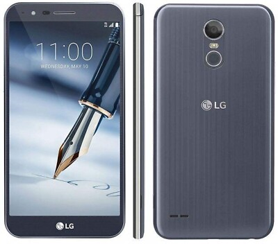 #ad LG Stylo 3 Plus LG M470 32GB Platinum UNLOCKED C $84.99