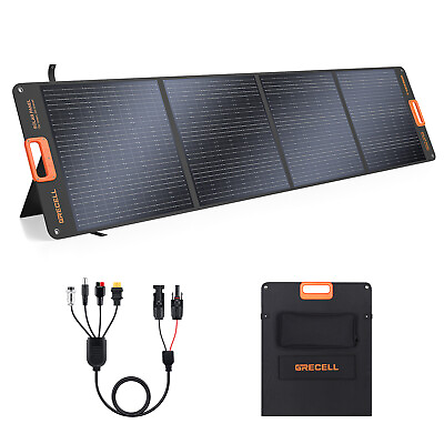 #ad GRECELL 200W PRO Foldable Solar Panel Portable Panel Kit for RV Outdoor Camping $289.99