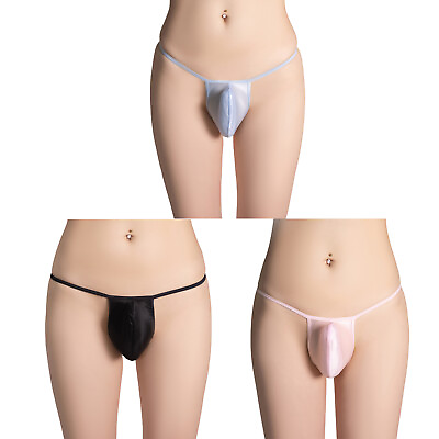 #ad Underwear Stretch T back Swimwear Thong Mini Men Briefs Quick Dry String Micro $7.51