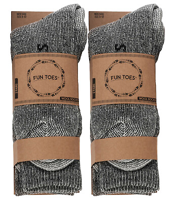 #ad Men heavy duty PRIME Merino Wool Socks 4 Pack for winter ski amp; trailing $19.99