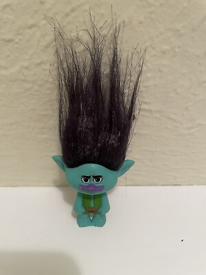 #ad Dreamworks Trolls Branch Hasbro Figure Black Hair Toy $4.99