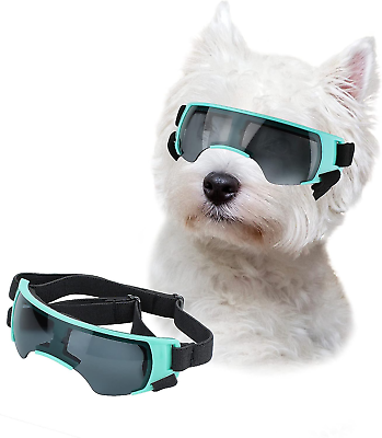 #ad Dog Sunglasses Small Breed Dog Goggles for Small Dogs Windproof Anti Uv Glasses $16.97