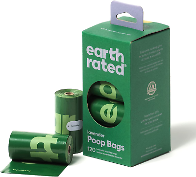 #ad Earth Rated Dog Poop Bags Guaranteed Leak Proof and Extra Thick Waste Bag Refil $11.95