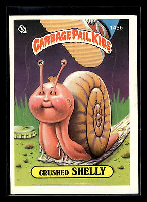 #ad 1986 Topps Garbage Pail Kids #145b Crushed Shelly 4th Series 4 Sticker NM $1.99
