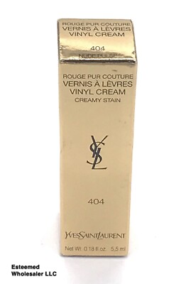 #ad YVES SAINT LAURENT Vinyl Cream Creamy Stain 0.18oz 404 $22.99