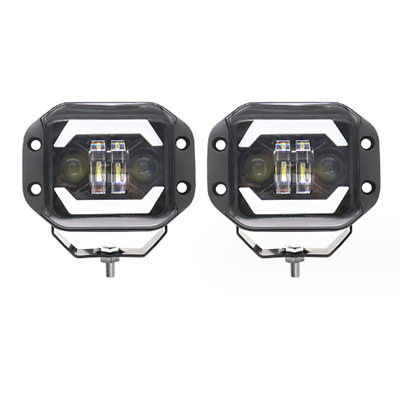 #ad 2Pcs 5in LED Work Lights Pods Spotlight Lamp Hi low Beam For Car Truck Off Road $48.89