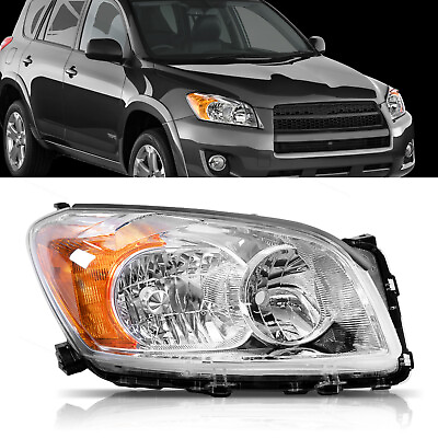 #ad Fit for 2009 2012 Toyota Rav4 Sport Halogen Headlight Headlamp Right Side $49.99